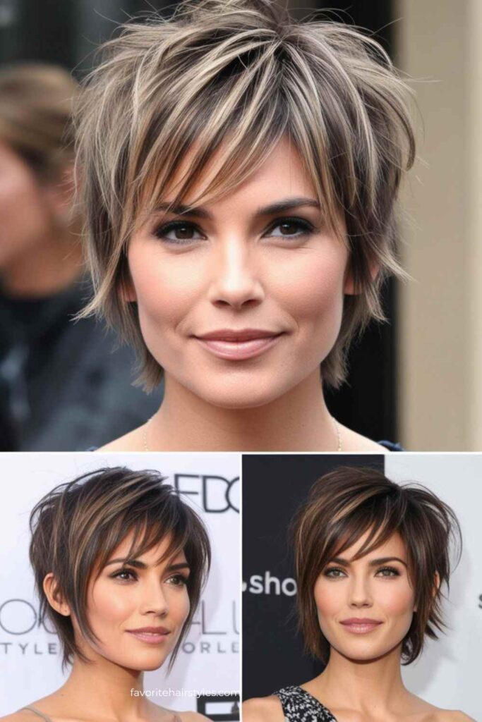 Layered Bangs