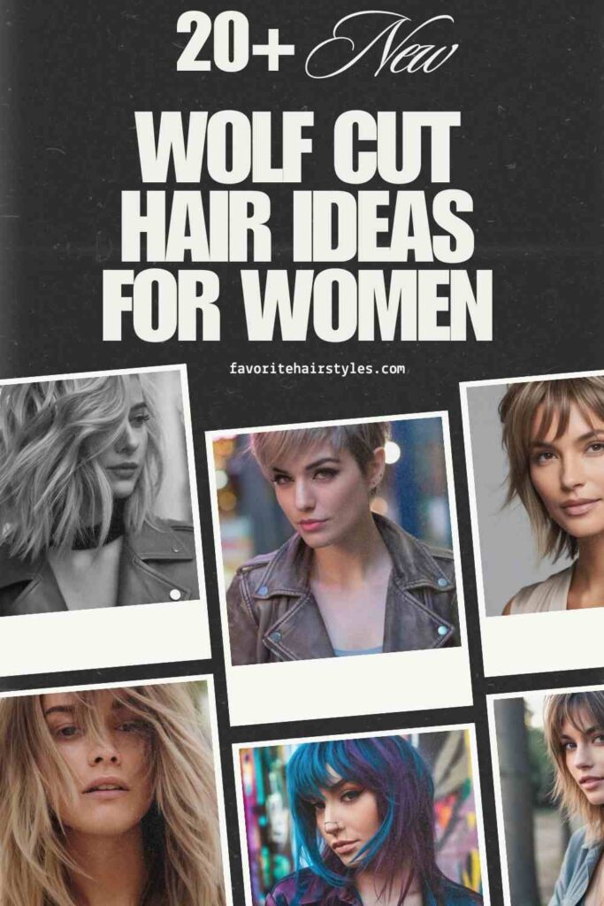 Wolf Cut Hair Ideas For Women