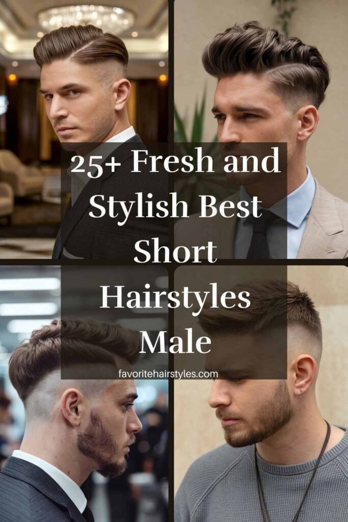 Best Short Hairstyles Male 