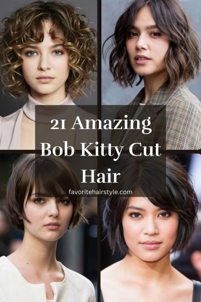 Bob Kitty Cut Hair