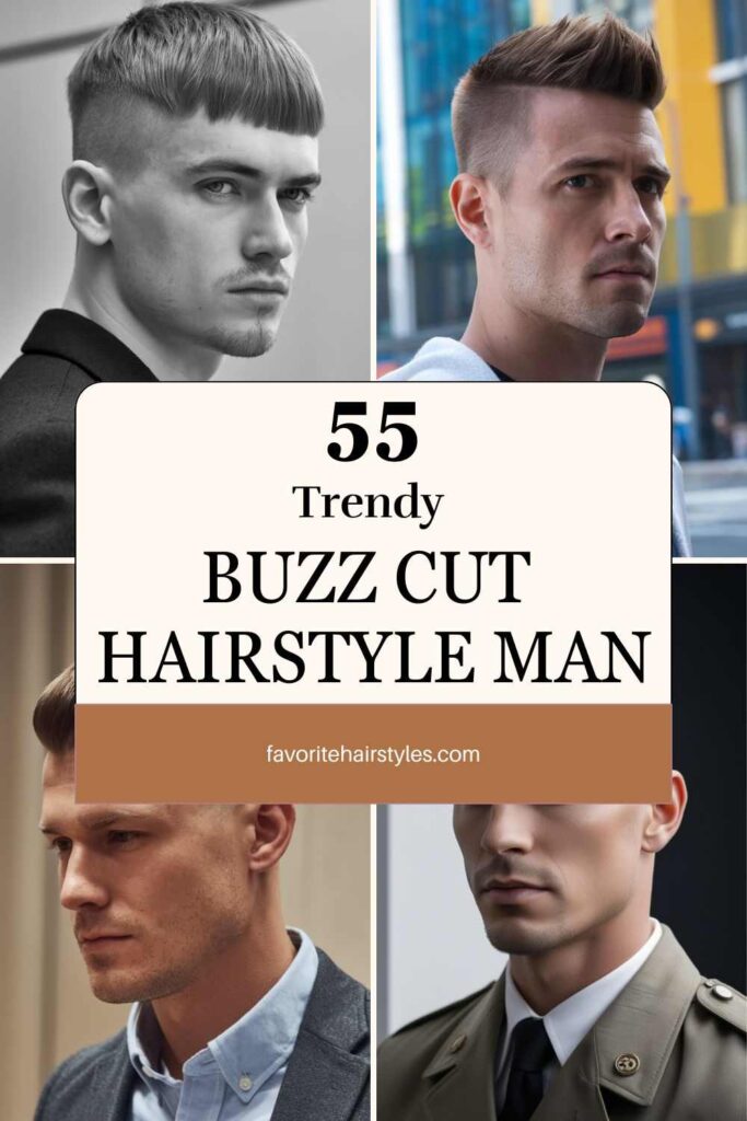 Buzz Cut Hairstyle Man