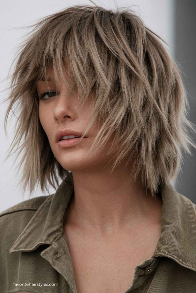 Choppy Layered Bob