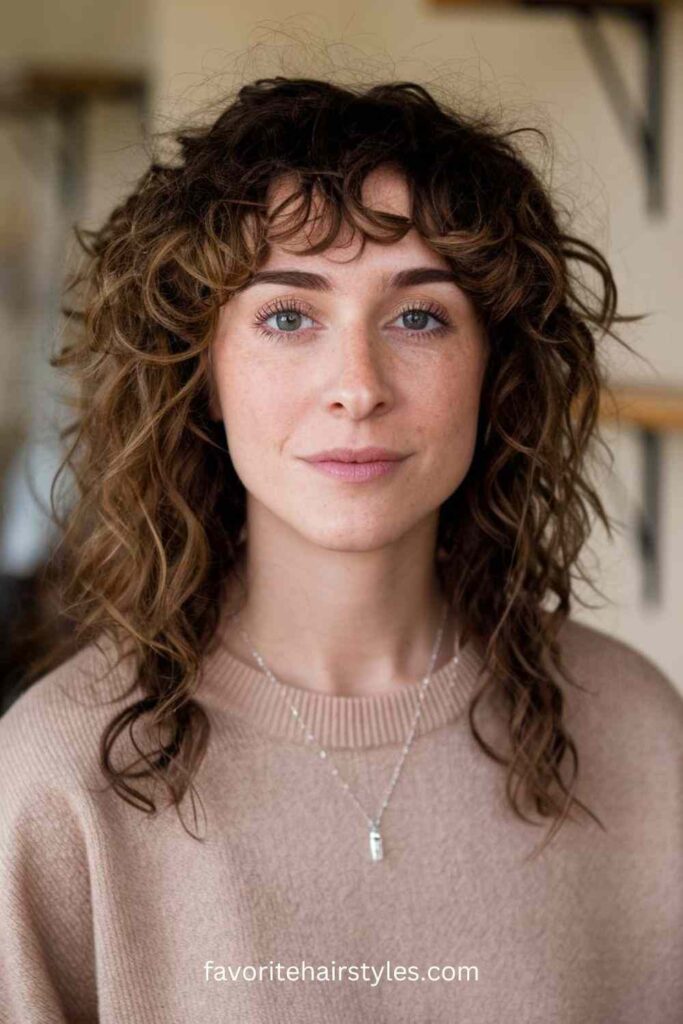 Curly Bangs