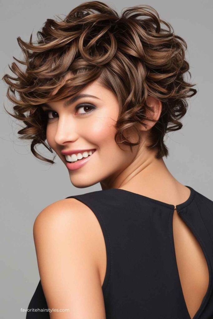 Curly Texture for a Fun and Flirty Look