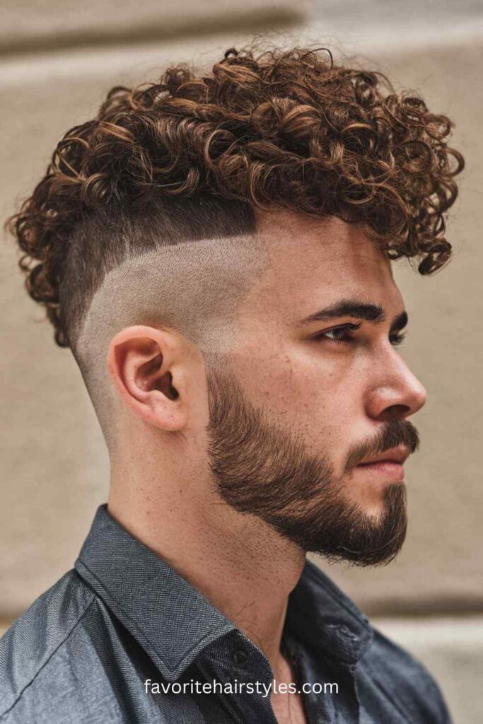 Curly Undercut