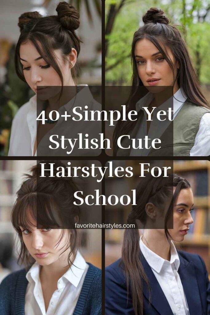 Cute Hairstyles for School