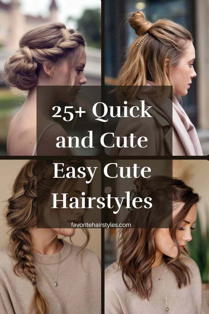 Easy cute hairstyles