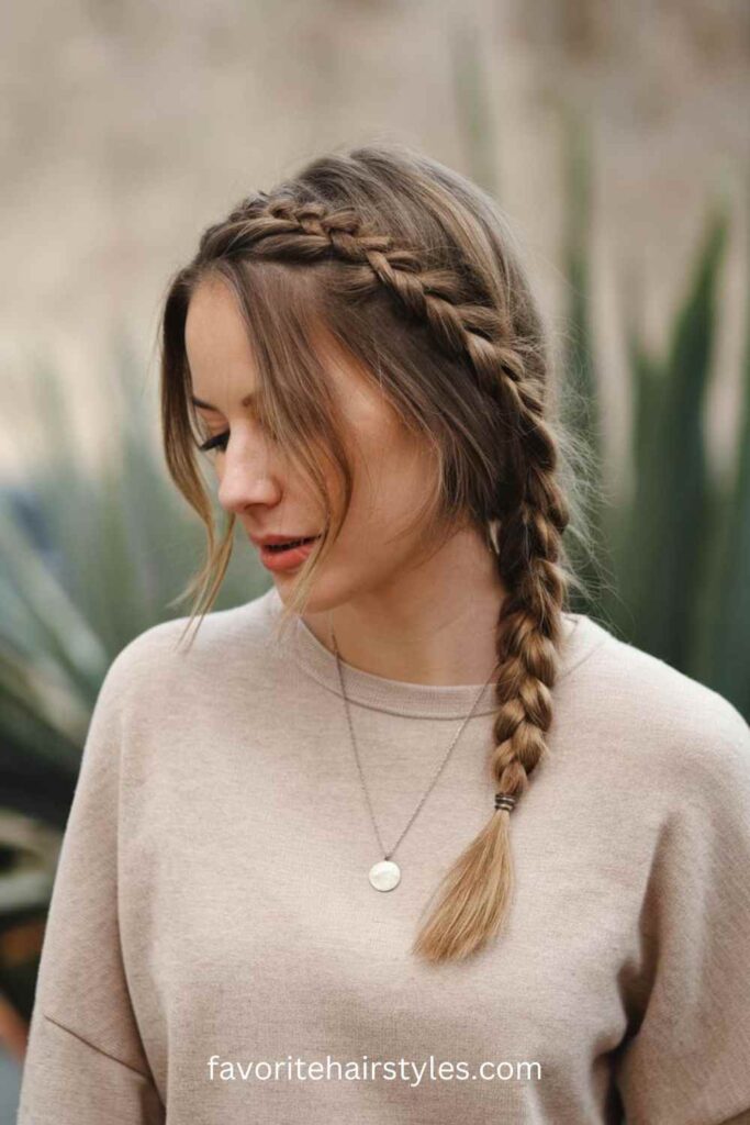 Cute Hairstyles For Medium Hair Fishtail Braid