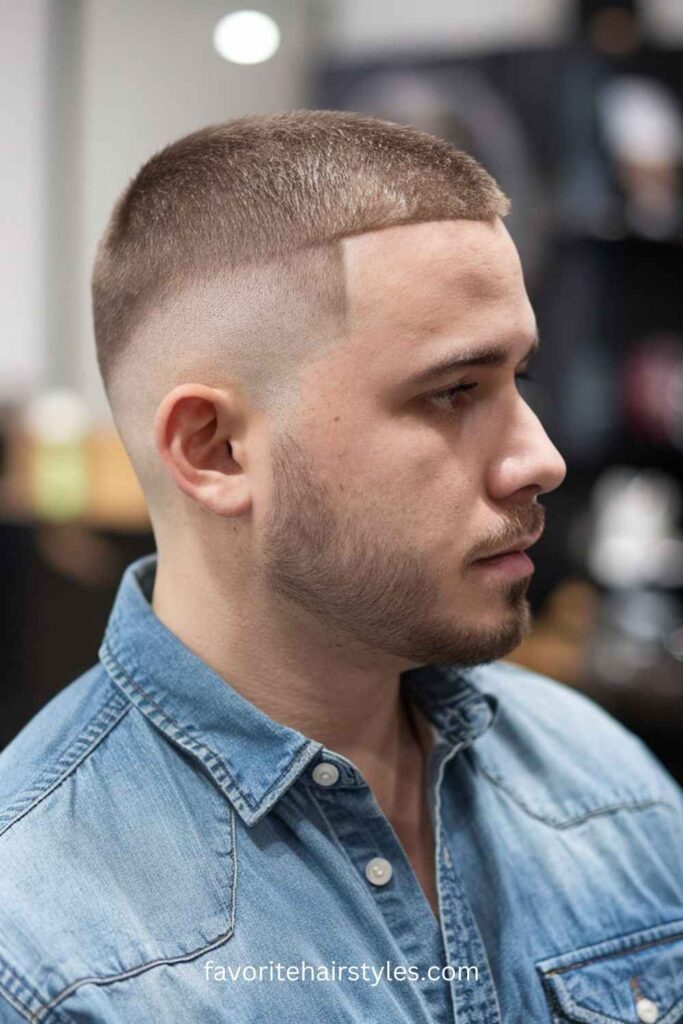 French Crop with Skin Fade