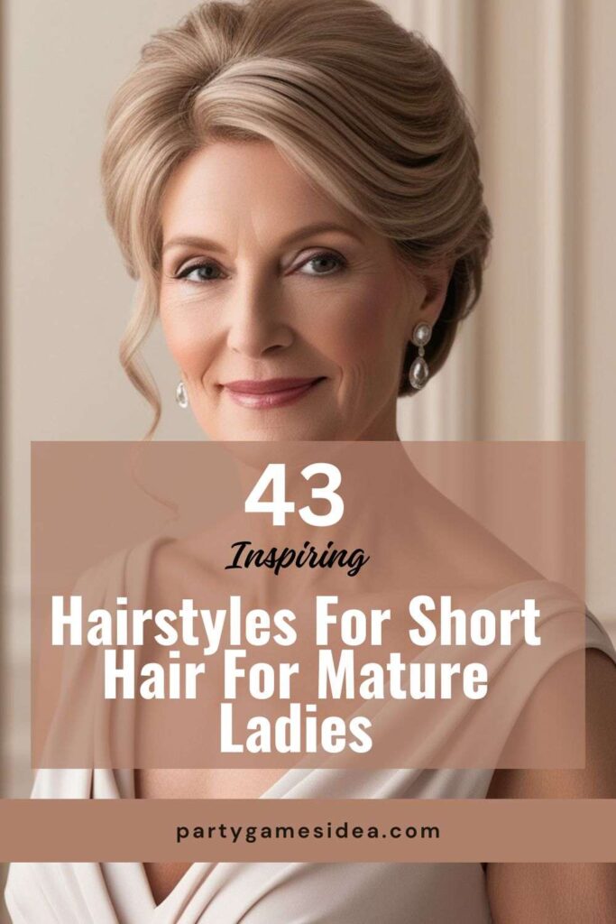 Hairstyles For Short Hair For Mature Ladies