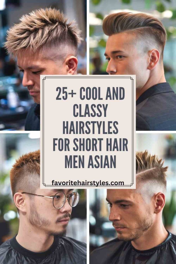 Hairstyles For Short Hair Men Asian