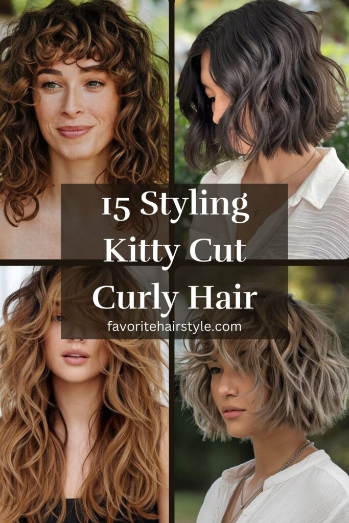 Kitty Cut Curly Hair