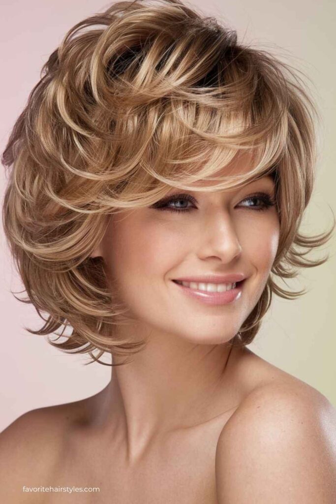 Layered Bob Cut