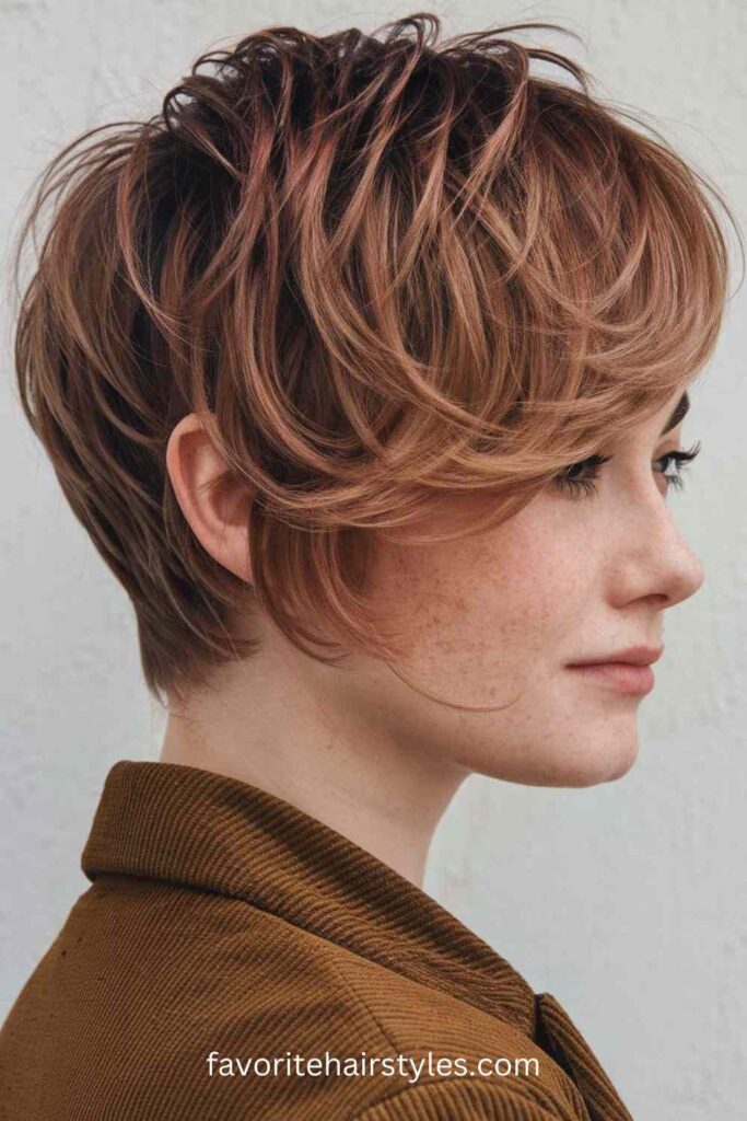 Layered Pixie Cut