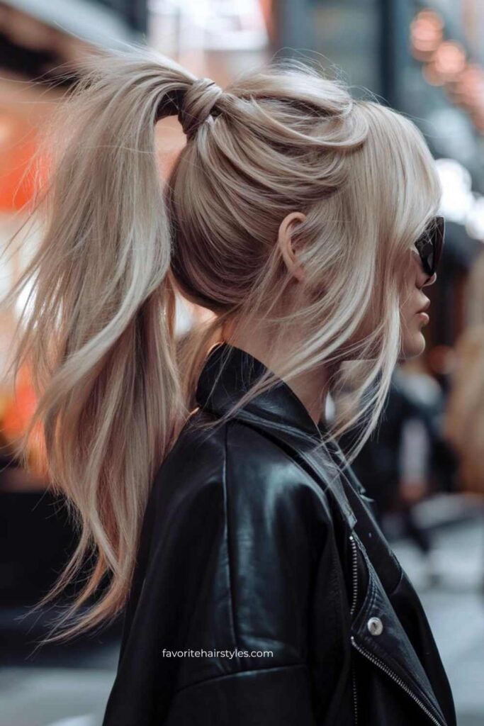 Layered Ponytail