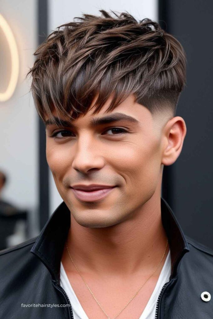 Men's Textured Pixie Cut