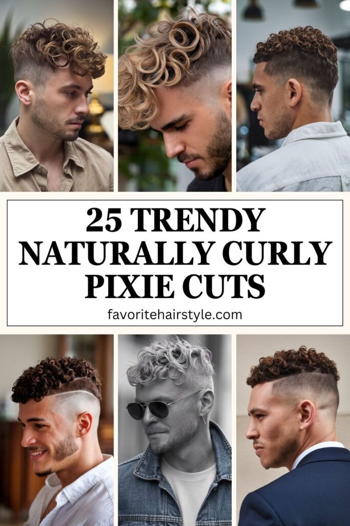 Naturally Curly Pixie Cuts