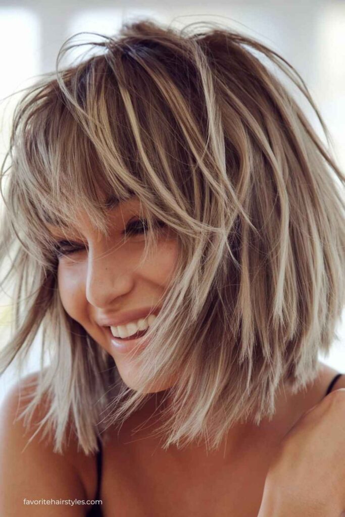 Shaggy Bob Cut