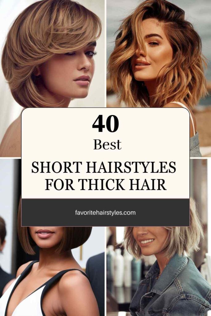 Short Hairstyles For Thick Hair