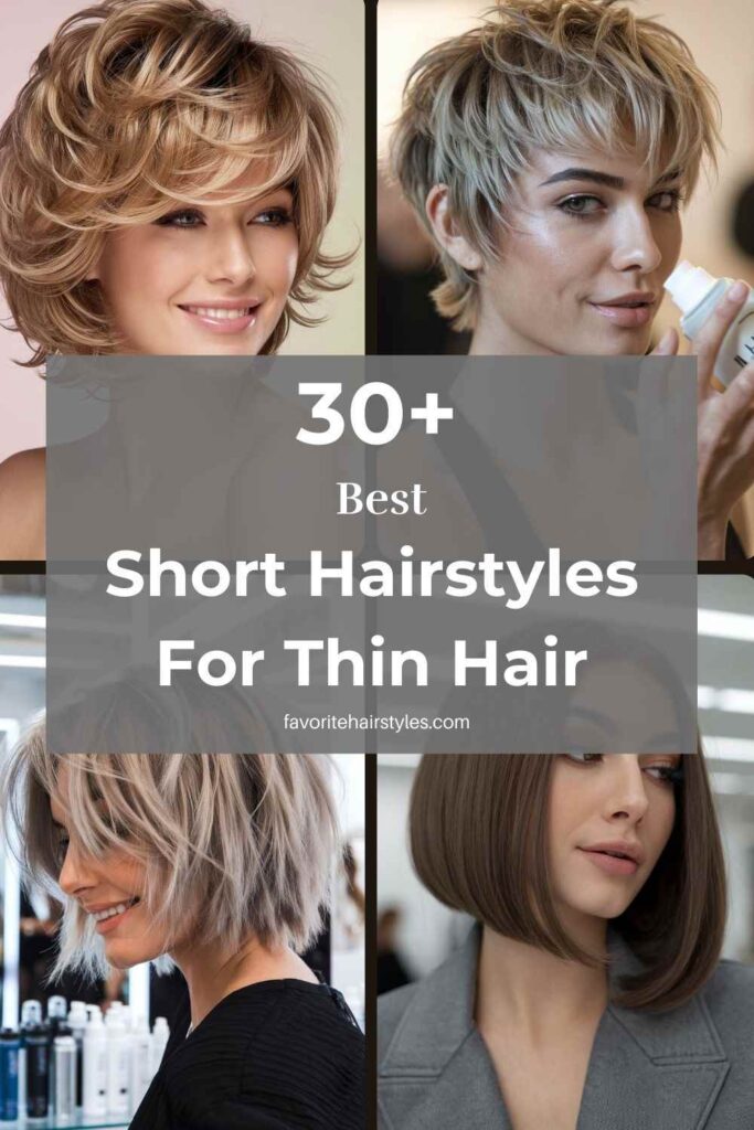 Short Hairstyles For Thin Hair