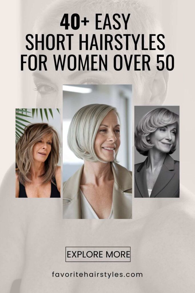 Short Hairstyles For Women Over 50