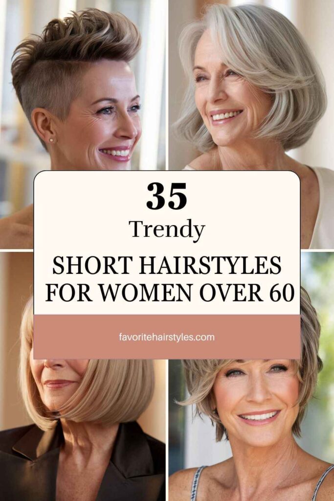 Short Hairstyles For Women Over 60