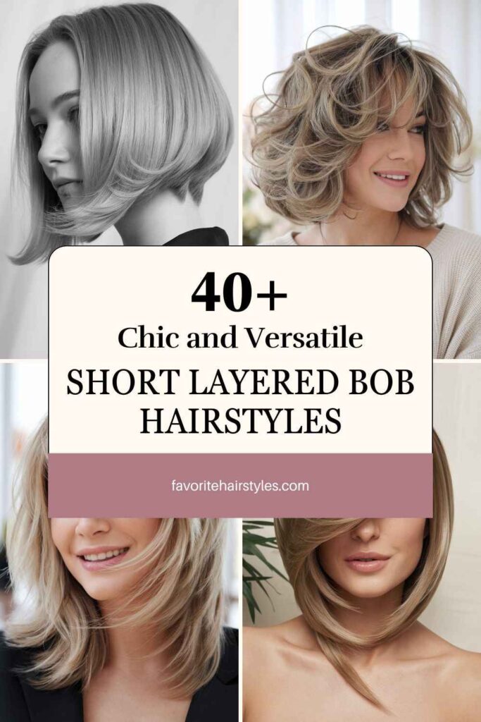 Short Layered Bob Hairstyles