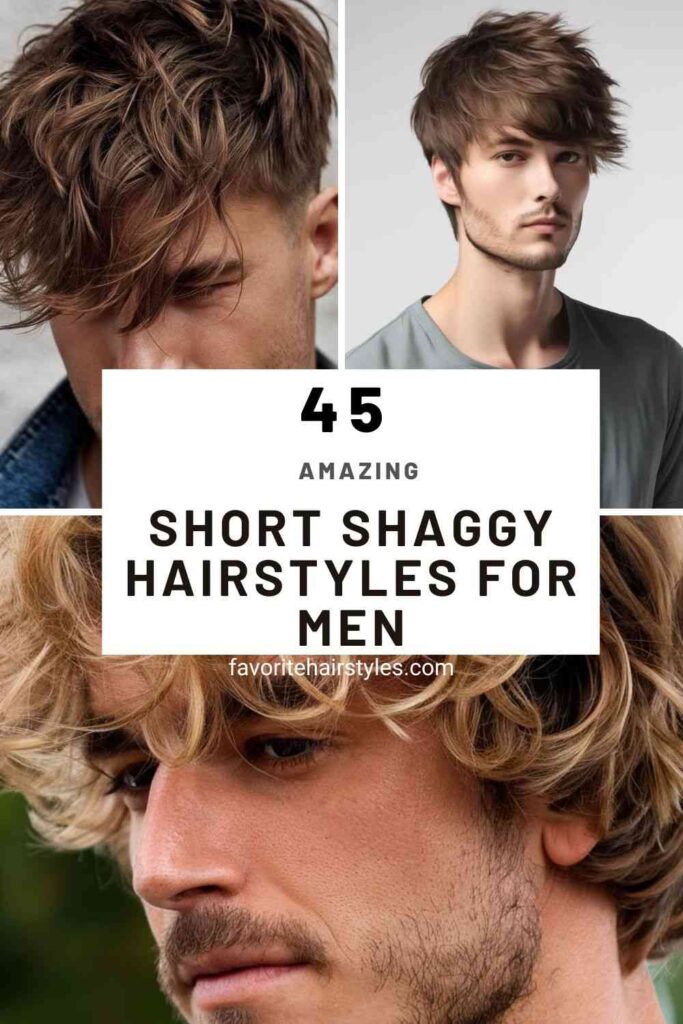 Short Shaggy Hairstyles For Men