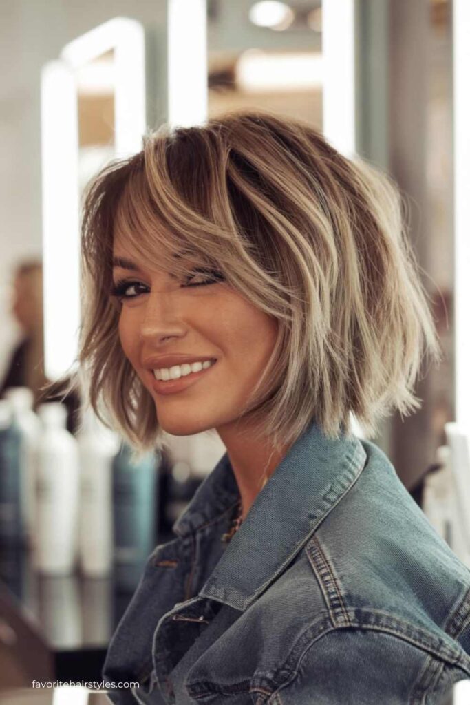 Short Textured Bob