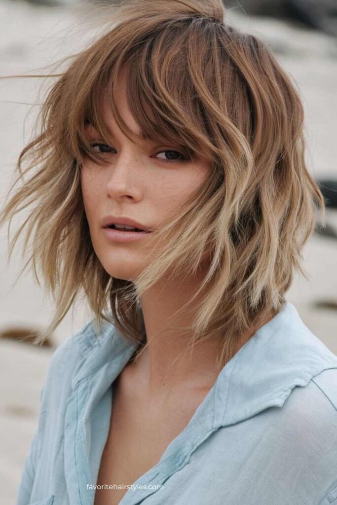 Short Wavy Shag