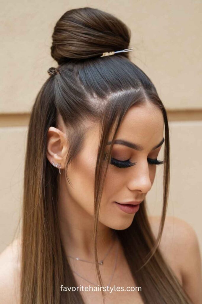  Sleek High Bun