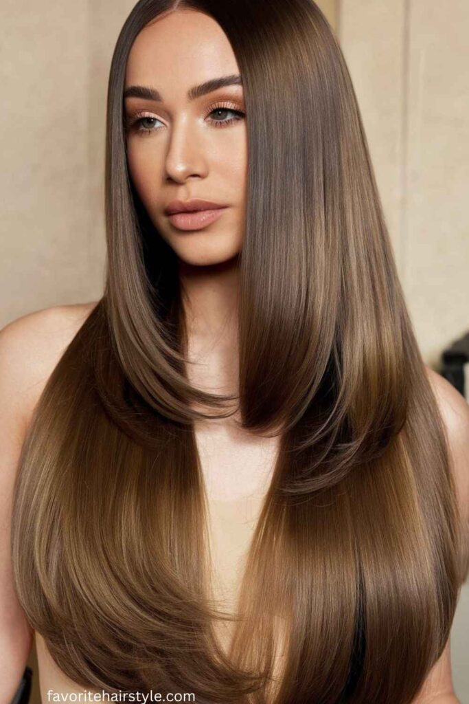 Sleek Straight Kitty Cut