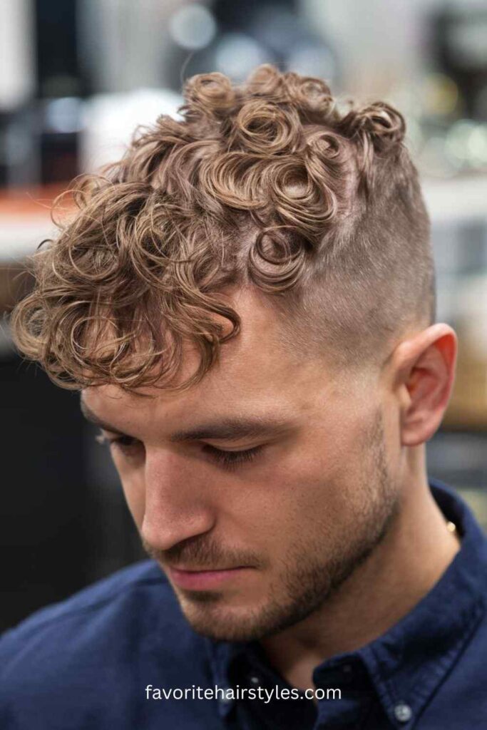 Textured Curly Fringe