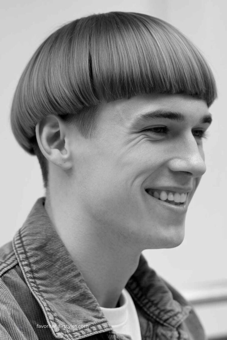 Bowl Cut Hairstyle Ideas For Mens Guys