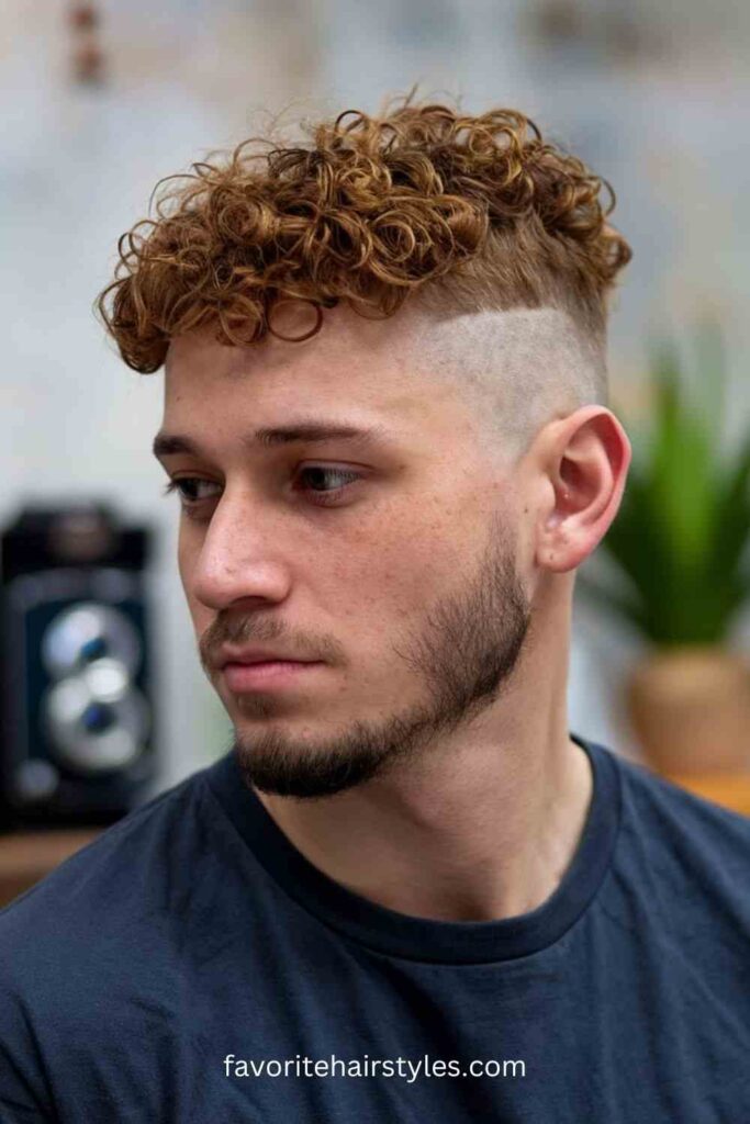 The Curly Undercut