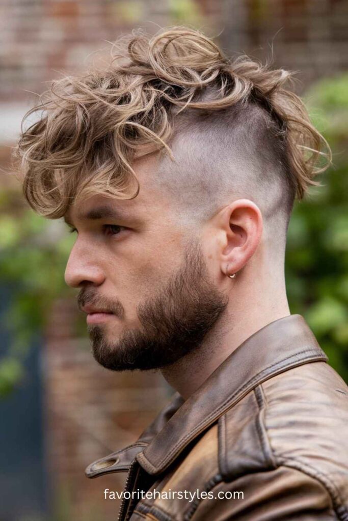 Tousled Curls with Undercut