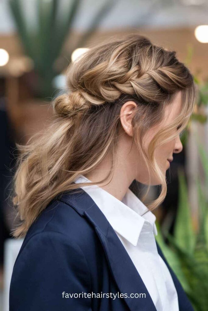 Twisted Half-Updo