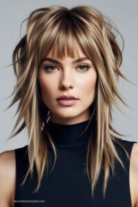 30 Elegant Long Hair Wolf Cut Ideas - Favorite Hair Styles Trendy