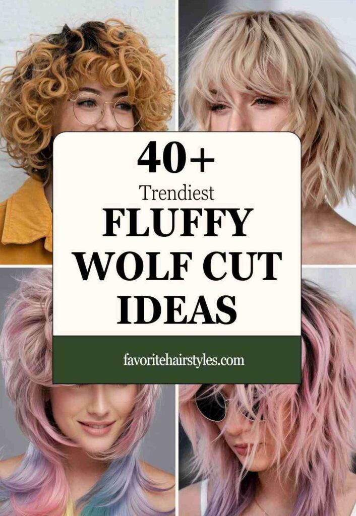 Fluffy Wolf Cut Ideas