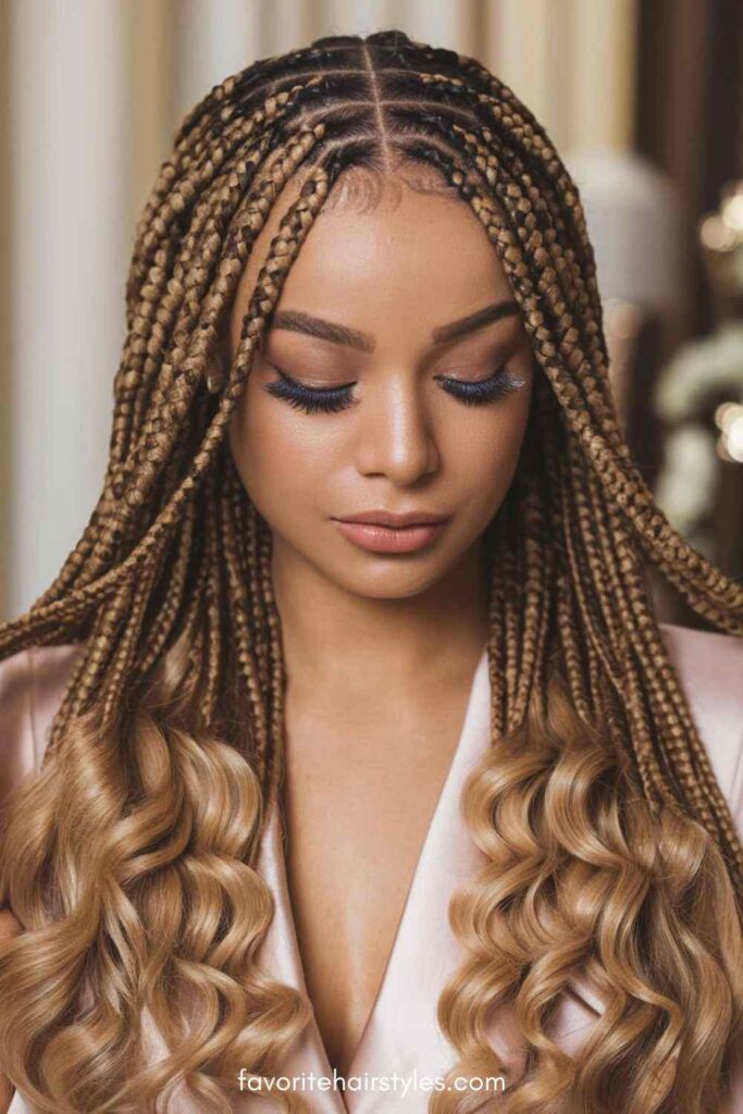 Goddess Box Braids