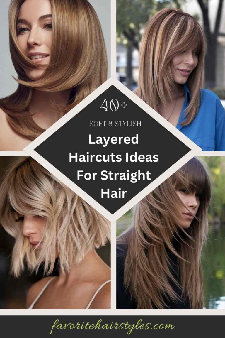 Layered Haircuts Ideas For Straight Hair