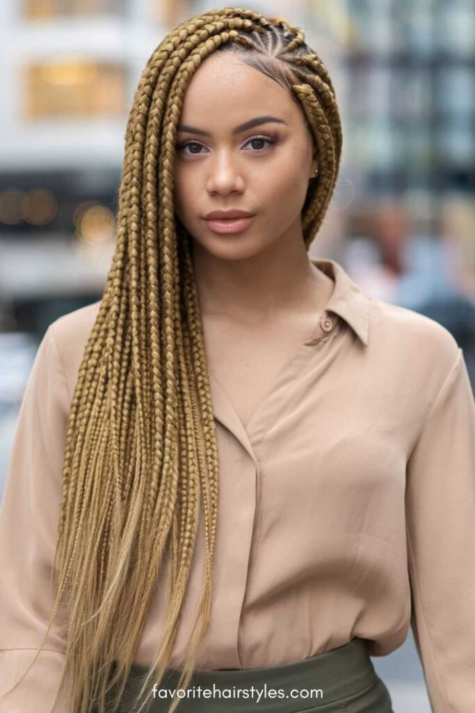 Lemonade Box Braids