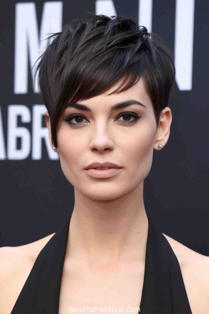 Pixie Shag With Micro Bangs