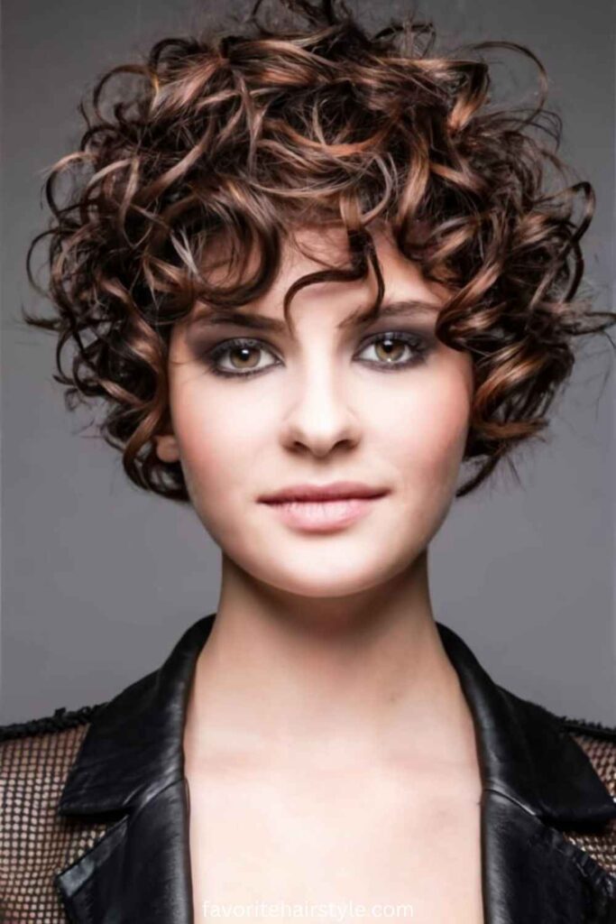 Textured Curly Pixie