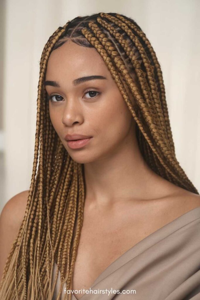 Traditional Box Braids