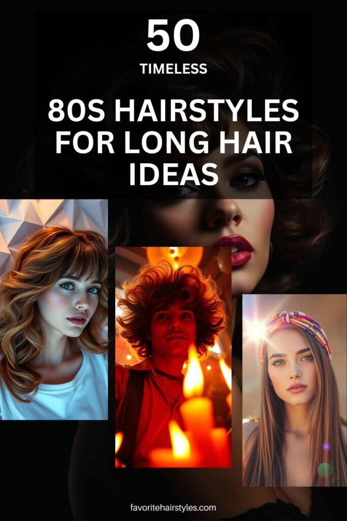 80s Hairstyles For Long Hair