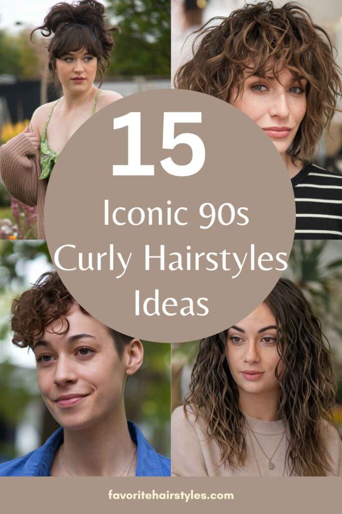 90s Curly Hairstyles Ideas