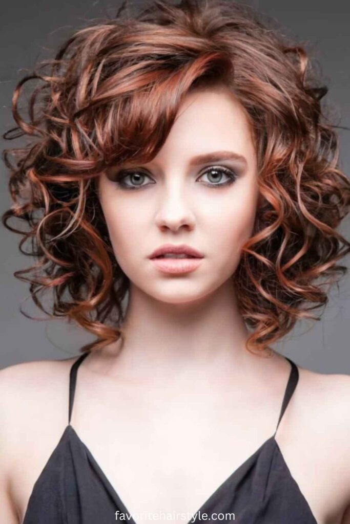 Asymmetrical Layered Curls