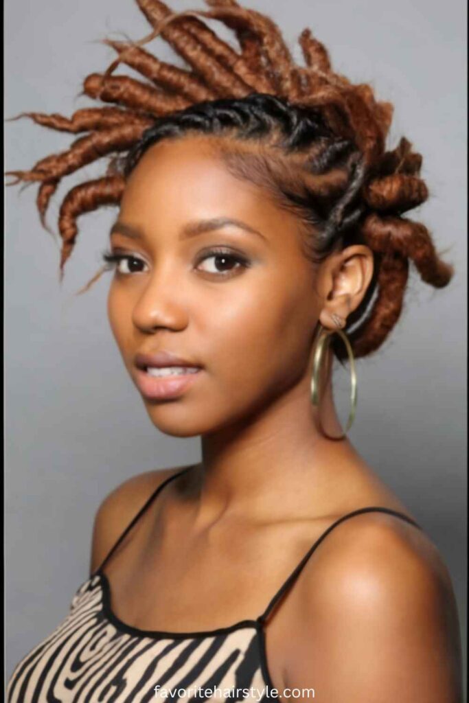 Loc Styles For Short Hair Ideas Barrel Twists