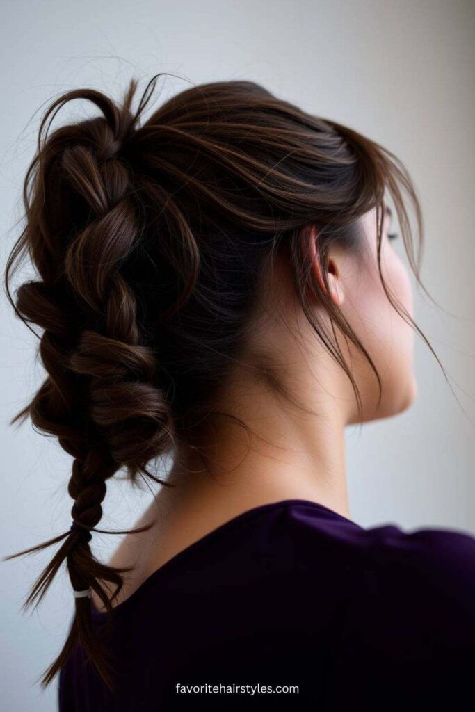 Boho Braided Ponytail